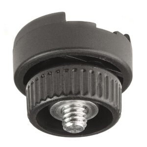 Accessory Shoe with threaded pin and lock nut