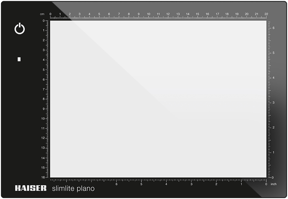 slimlite plano LED light box 22 x 16 cm