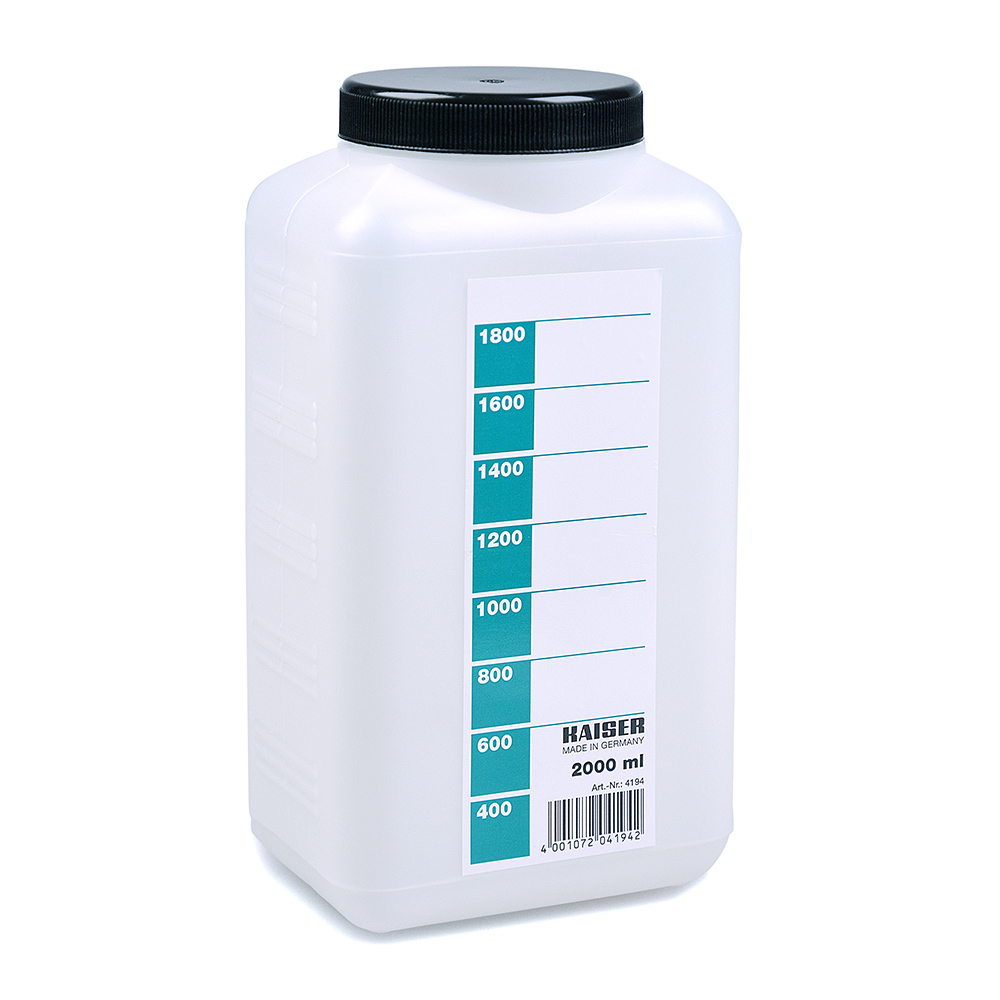 Chemical Storage Bottle 2000 ml, white