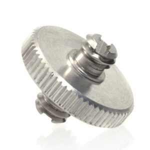Threading Adapter with 2 x 1/4″ threaded pin and lock nut