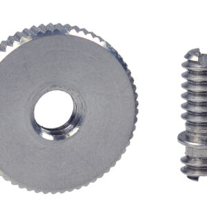 Threading Adapter with 2 x 1/4″ threaded pin and lock nut
