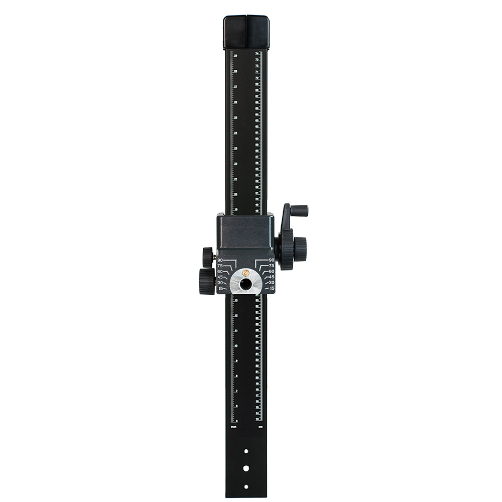 Column 80 cm, with gear rack and fine drive
