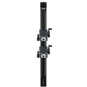 Column 1 m, with gear rack and 2 mounts for camera arms