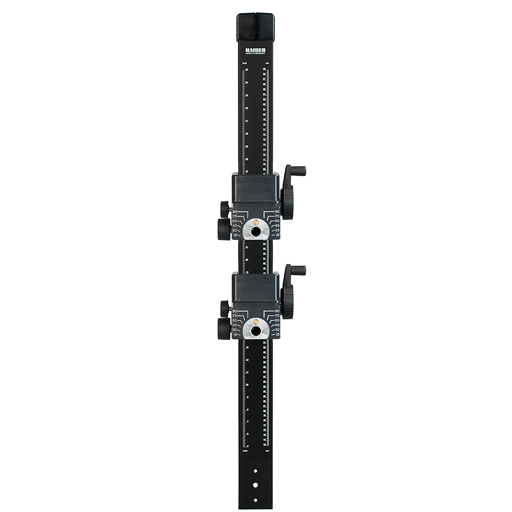 Column 1 m, with gear rack and 2 mounts for camera arms