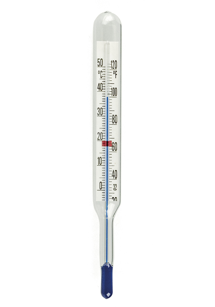 Developing Tank Thermometer made of glass